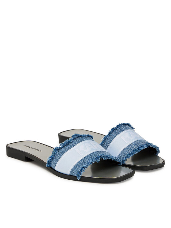 KARL LAGERFELD KARL LAGERFELD Natikači Skoot II KL80411 Modra