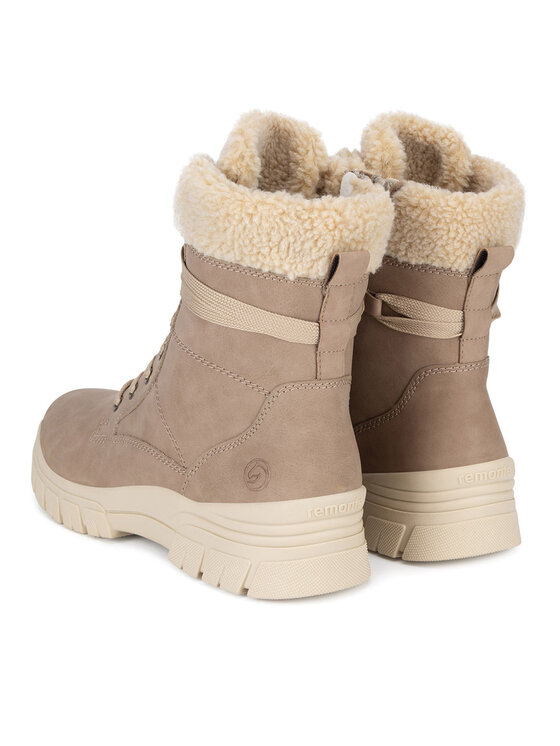 Remonte Remonte Stiefeletten D0E76-20 Beige