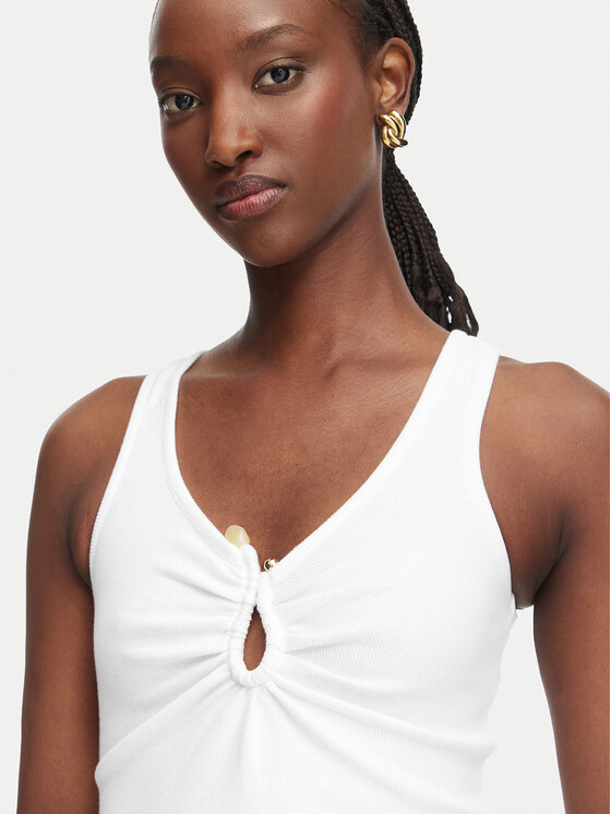 Bardot Bardot Top Mason 60462TB Weiß Slim Fit