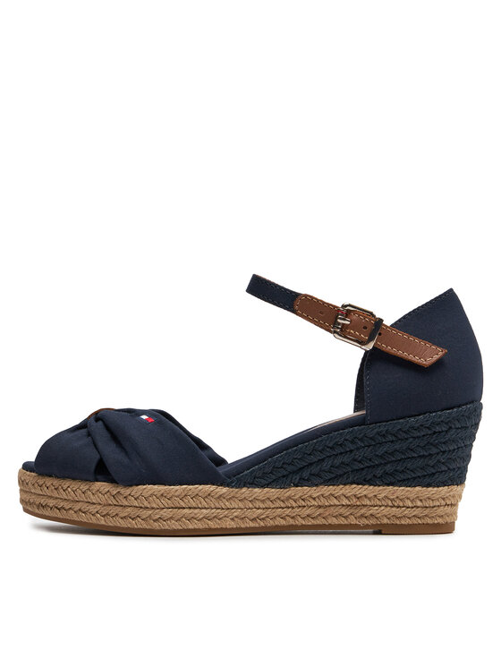 Tommy Hilfiger Tommy Hilfiger Espadrile FW0FW04785 Tamnoplava