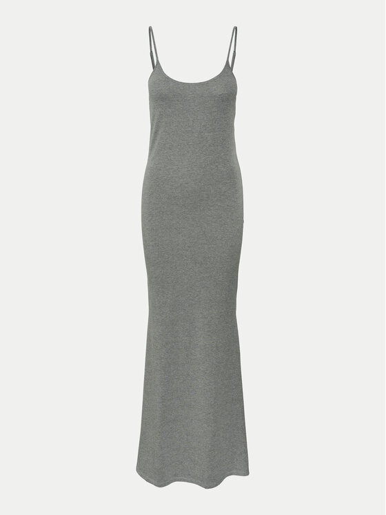 Vero Moda Vero Moda Poletna obleka Sharon 10322285 Siva Slim Fit