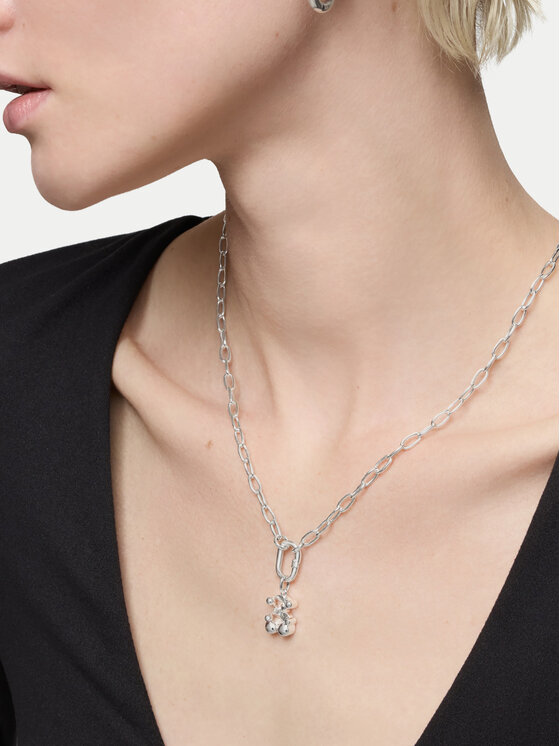 TOUS TOUS Ciondolo Color Bear 1004224800 Argento