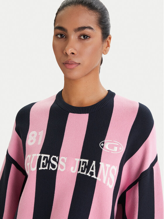 Guess Jeans Guess Jeans Светр W6RR17 Z3FC2 Кольоровий Regular Fit