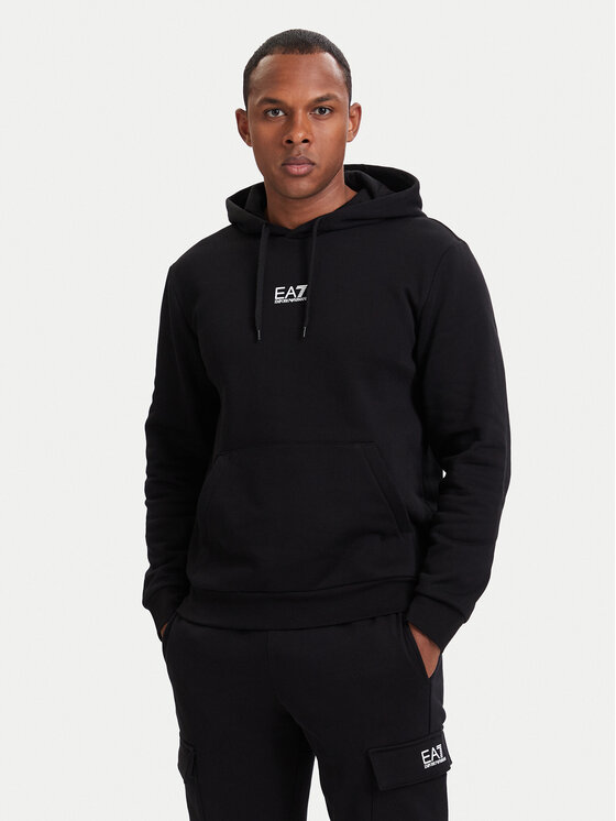 EA7 Emporio Armani EA7 Emporio Armani Sweatshirt 8NPM37 PJVTZ 1200 Schwarz Regular Fit