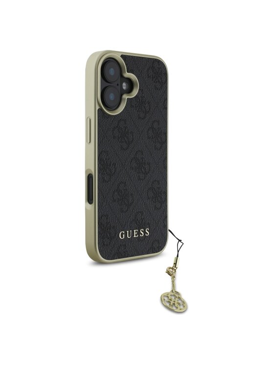 Guess Guess Etui na telefon iPhone 16 Czarny