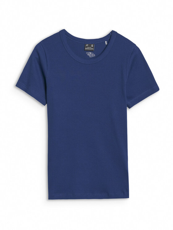 4F 4F T-Shirt EMPOWERED BY NATURE Granatowy Slim Fit
