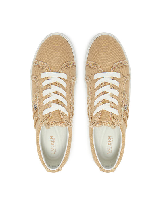 LAUREN RALPH LAUREN LAUREN RALPH LAUREN Sneakersy Janson Fray 802967040004 Beżowy