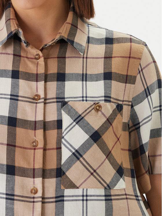 Barbour Barbour Košile Fern LSH1744BR37 Béžová Regular Fit
