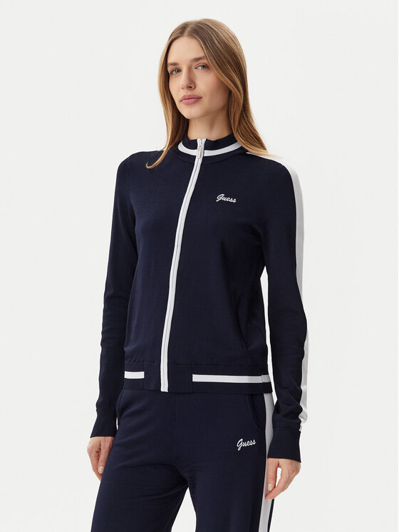 Guess Guess Džemperis V5GQ01Z3D60 Tamsiai mėlyna Regular Fit