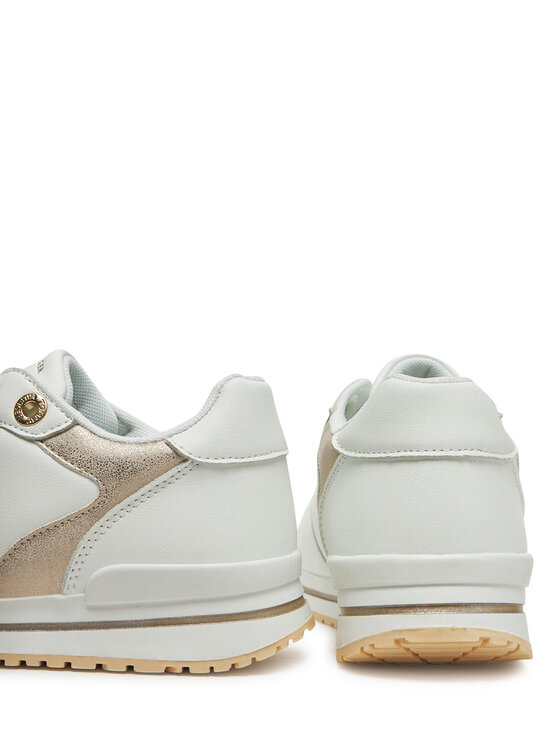 Tommy Hilfiger Tommy Hilfiger Laisvalaikio batai Low Cut Lace-Up Sneaker T3A9-33765-1355 S Balta