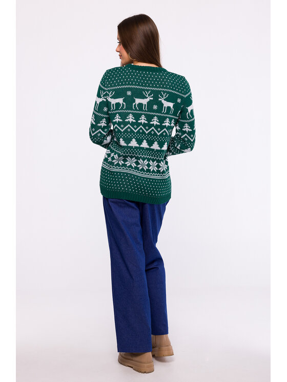 Made of Emotion Made of Emotion Maglione MXS09 Verde Comfort Fit