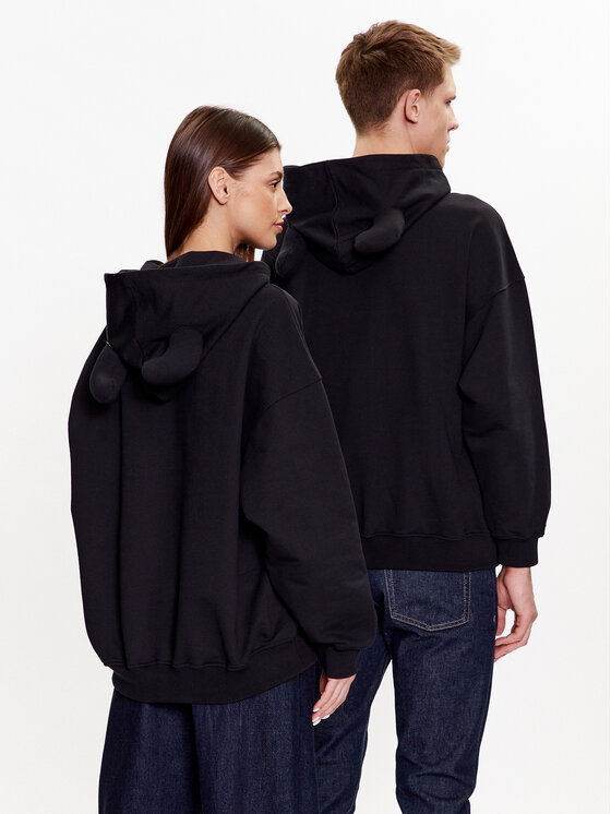 2005 2005 Sweatshirt Unisex Metal Horned Schwarz Regular Fit