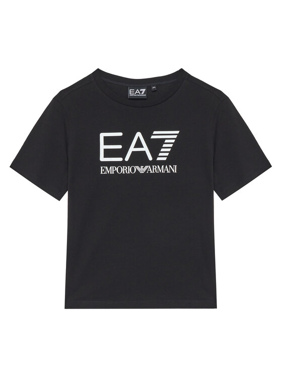 EA7 Emporio Armani EA7 Emporio Armani Súprava Tričko a šortky 7B000043 AF10378 UC001 Čierna Regular Fit