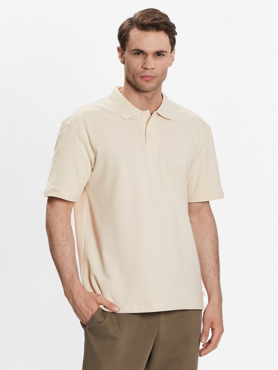 Outhorn Outhorn Poloshirt TTSHM449 Beige Regular Fit
