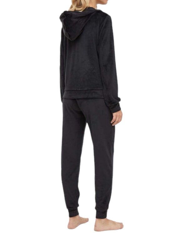 Emporio Armani Underwear Emporio Armani Underwear Completo tuta tuta Emporio Armani ciniglia Nero Regular Fit