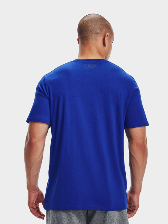 Under Armour Under Armour T-shirt Under Armour Boxed Sportstyle SS Tee Blu Regular Fit