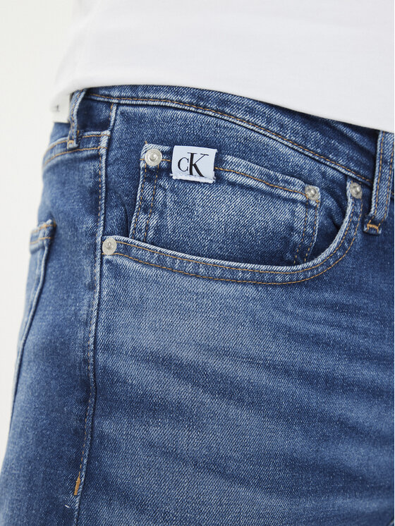 Calvin Klein Jeans Calvin Klein Jeans Jeans hlače J30J325889 Modra Slim Fit