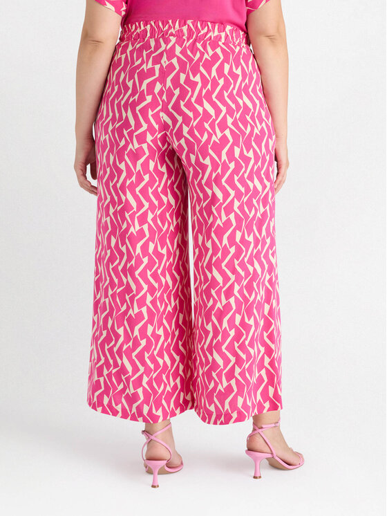 Fiorella Rubino Fiorella Rubino Pantaloni di tessuto P000L002276N0S9 Rosa Regular Fit