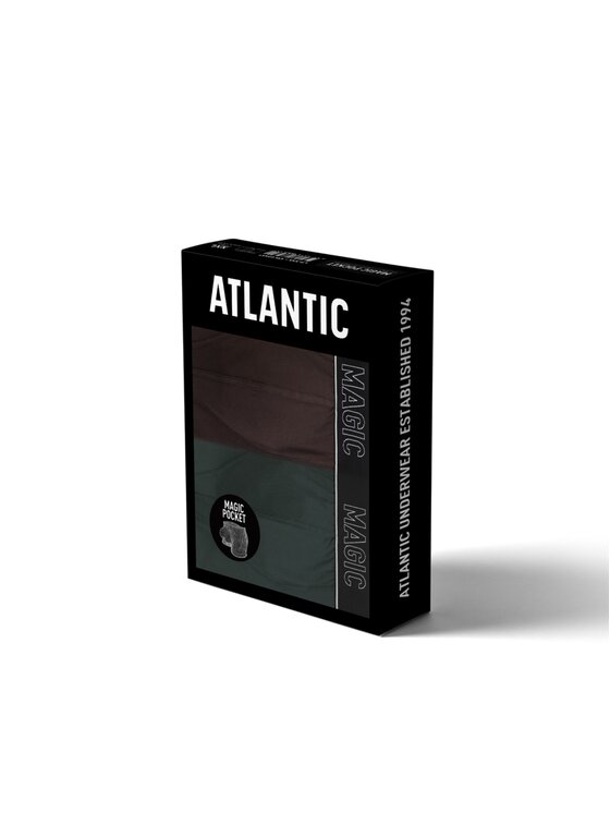 Atlantic Atlantic Bokserki magic pocket push-up Brązowy