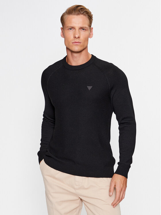 Guess Guess Maglione M3BR17 Z38V2 Nero Slim Fit