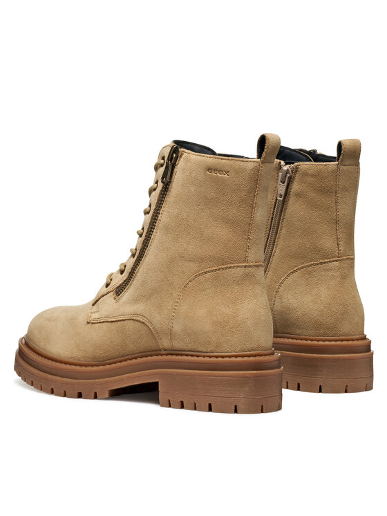 Geox Geox Schnürstiefeletten D Iridea D16HRF 00022 C5010 Beige