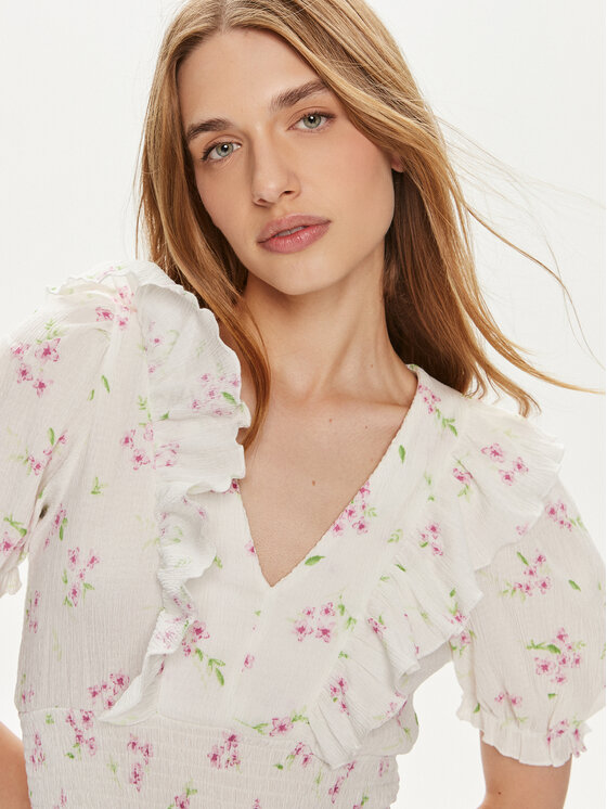 Gina Tricot Gina Tricot Vasarinė suknelė 22230 Écru Regular Fit
