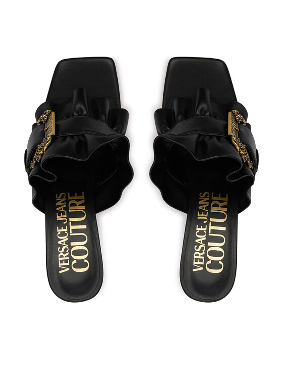 Versace Jeans Couture Versace Jeans Couture Παντόφλες 80VA3S70 ZSS83 899 Μαύρο