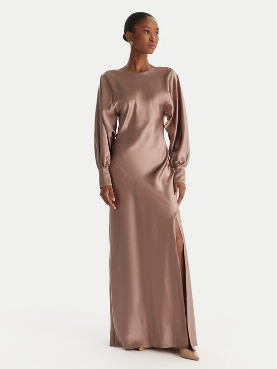 ACCESS FASHION ACCESS FASHION Večernja haljina 54-3349-237 Siva Regular Fit