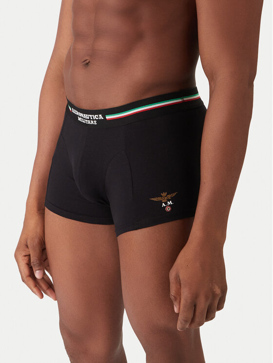 Aeronautica Militare Aeronautica Militare Set de boxeri﻿ AM1UBX001T Negru
