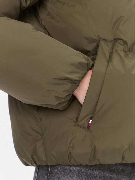 Tommy Hilfiger Tommy Hilfiger Зимно яке New York WW0WW39748 Зелен Relaxed Fit