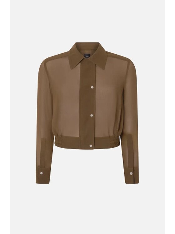 PINKO PINKO Koszula Cin Cin Zielony Classic Fit