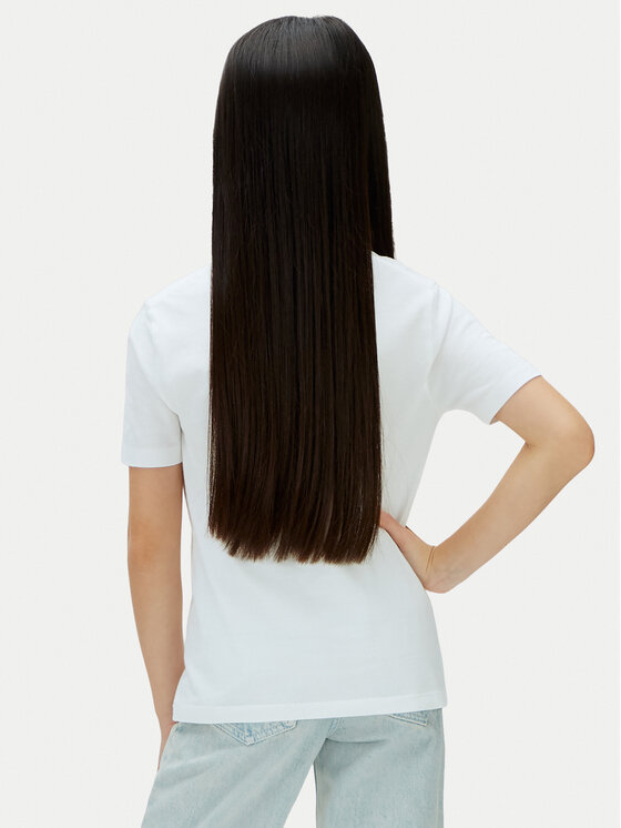 Calvin Klein Jeans Calvin Klein Jeans Тишърт LV1CKSJA31 Бял Regular Fit