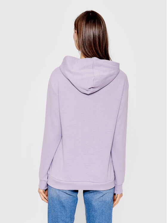 Brave Soul Brave Soul Pulóver LSS-69LOVE Lila Relaxed Fit
