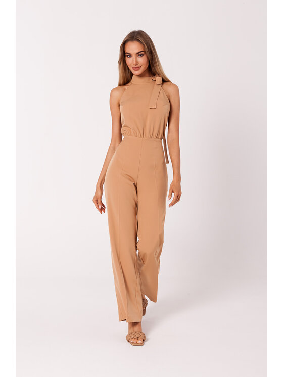 Made of Emotion Made of Emotion Jumpsuit M746 Marrone Premium Fit
