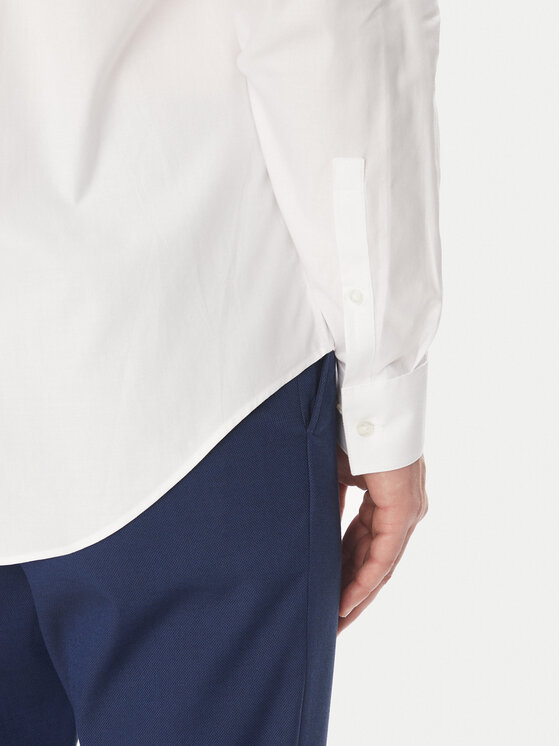 Calvin Klein Calvin Klein Košeľa LV019EU021 Biela Regular Fit