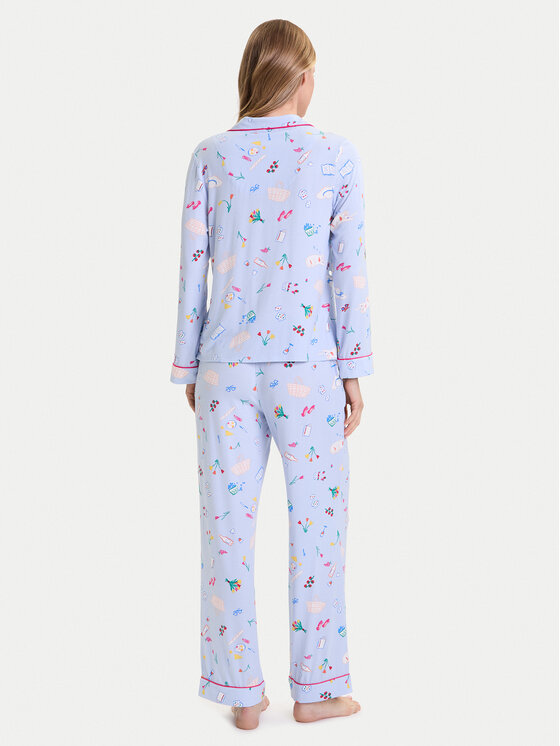 Kate Spade Kate Spade Pidžama KSI82756 Zils Relaxed Fit