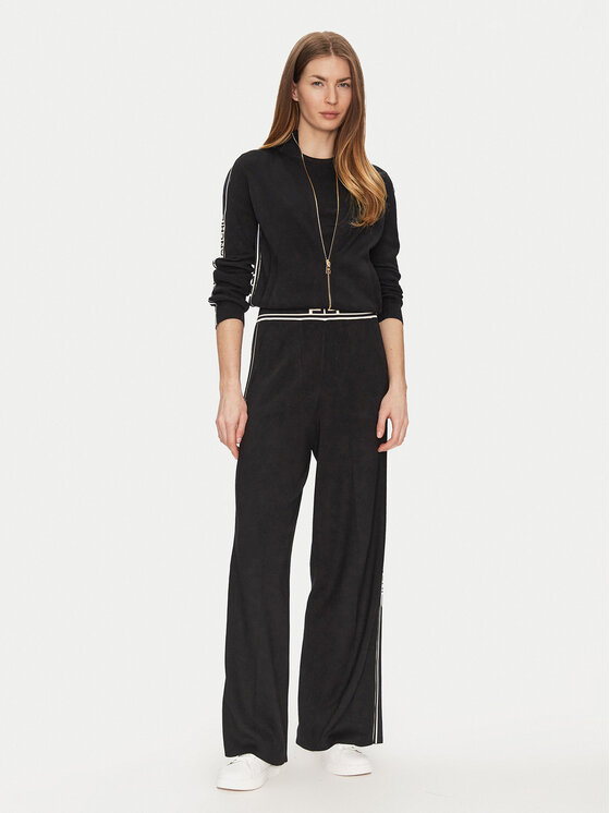 Elisabetta Franchi Elisabetta Franchi Kardigán MK-33S-51E2-V420 Fekete Regular Fit