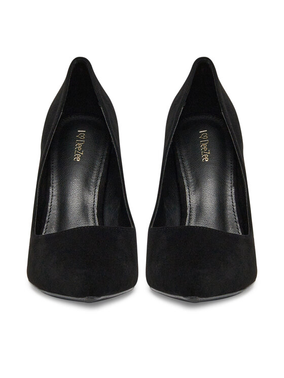 DeeZee DeeZee Pantofi cu toc subțire AJ-8Z188-4 Negru