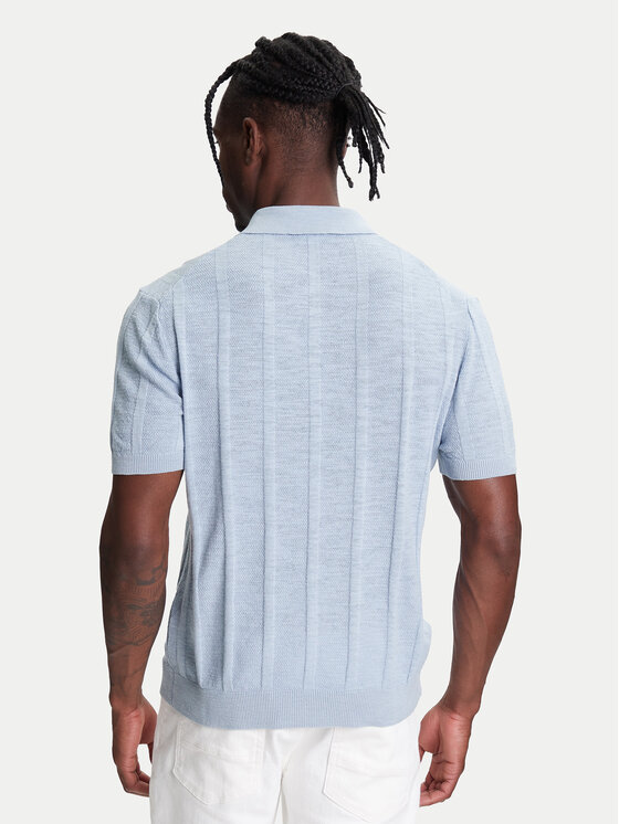 United Colors Of Benetton United Colors Of Benetton Поло 115GK301G Голубий Regular Fit