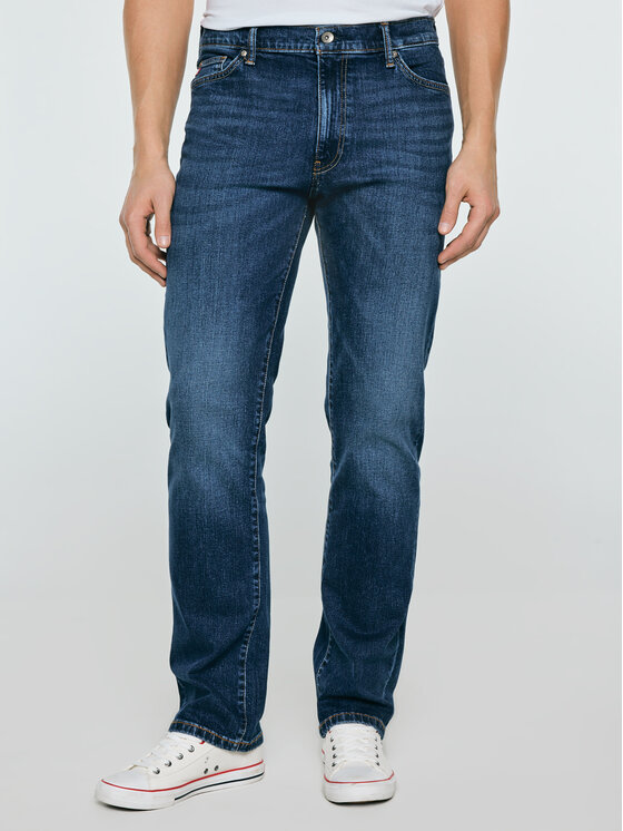 BIG STAR BIG STAR Jeansy COLT Niebieski Straight Leg