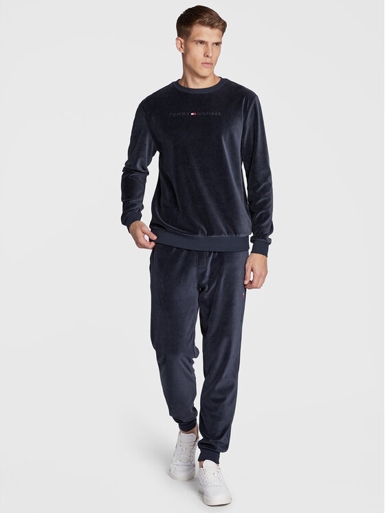 Felpa Velour UM0UM02670 Blu scuro Regular Fit