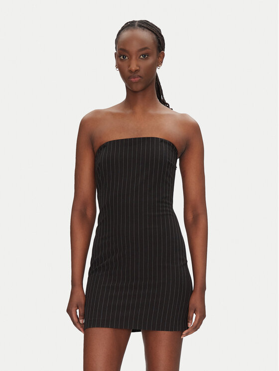 Patrizia Pepe Patrizia Pepe Φόρεμα κοκτέιλ 8A1342/A457-F1OO Μαύρο Slim Fit