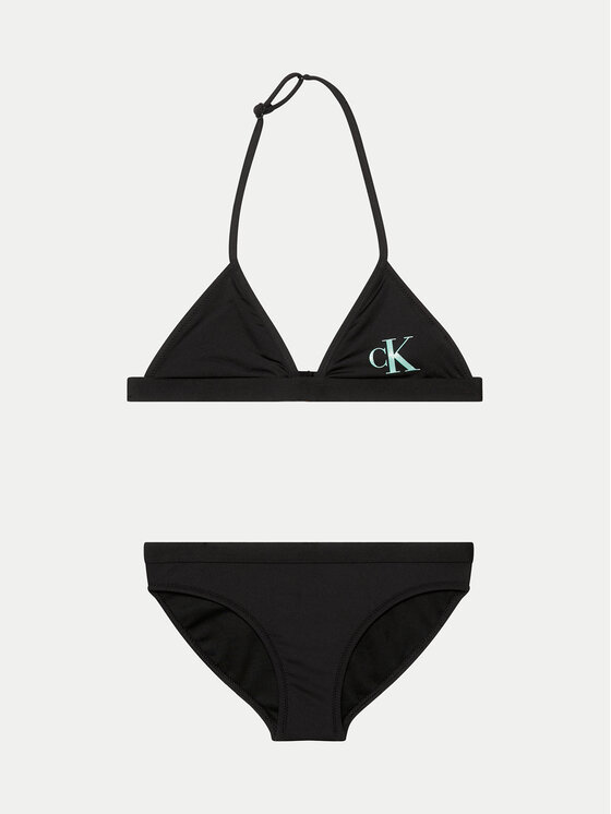 Calvin Klein Swimwear Kopalni Kostum KY0KY00065 Črna