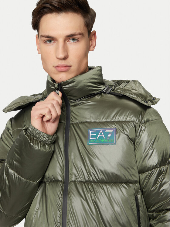 EA7 Emporio Armani EA7 Emporio Armani Zimní bunda 6DPB71 PN2MZ 1846 Zelená Regular Fit