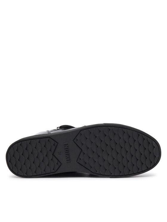 Inuikii Inuikii Stivali da neve Gloss Wedge 1001.004.0052 Nero