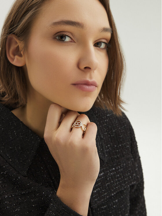 TWINSET TWINSET Кільце 242TO5660 Золотий