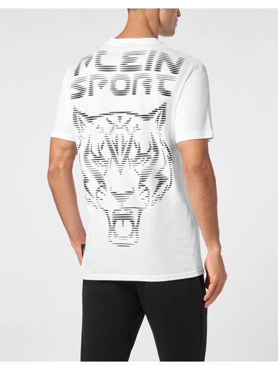 Plein Sport Plein Sport T-Shirt 10153 Biały Regular Fit