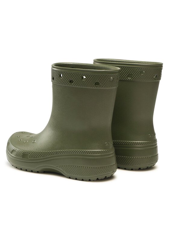 Crocs Crocs Гумові чоботи Crocs Classic Rain Boot 208363 Зелений