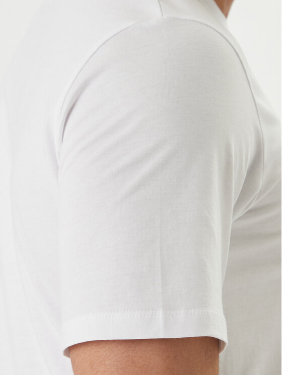 Jack & Jones Jack & Jones Póló Corp Logo 12137126 Fehér Slim Fit
