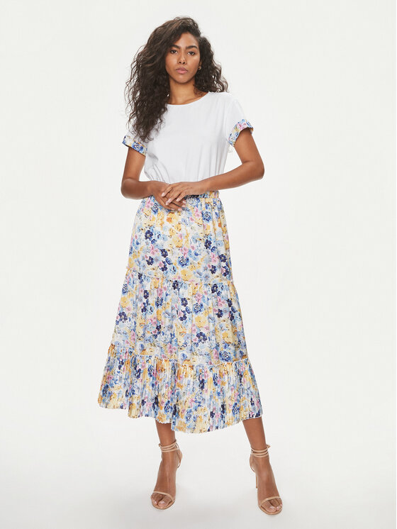 Liu Jo Liu Jo Hétköznapi ruha MA4114 J7821 Fehér Regular Fit